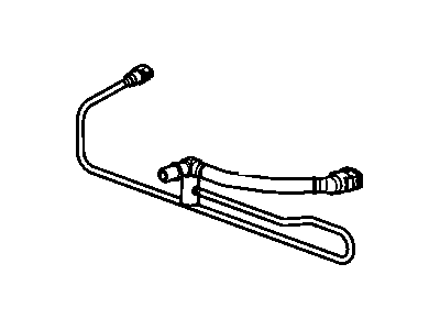 Chevy 25853662 HOSE,EVAP EMISSION REAR(RUNS FROM MODULE TO REAR TANK VENT)
