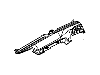Chevy 15959905 DISTRIBUTOR,WINDSHIELD DEFROSTER NOZZLE & AIR(WHEN USING 15959905 IN PLACE OF 15612013, IT MAY BLACK ENAMEL NECESSARY TO PLUG THE 6.35 MM HOLE FOR VACUUM HARNESS ATTACHMENT.)