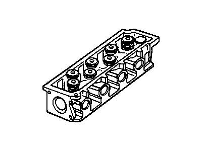 GM 93203668 Cylinder Head 93203668 GM Cylinder Head Illustration 1 of 1