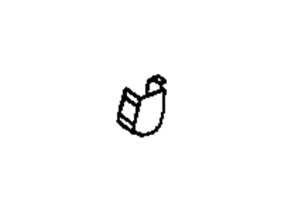 GM 22571825 Mount Bracket, Driver Side 22571825 GM Mount Bracket, Driver Side Illustration 1 of 1