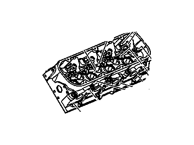 Chevy 12581476 Cylinder Head