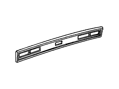 GM 14076023 Deflector, Driver Side 14076023 GM Deflector, Driver Side Illustration 1 of 1