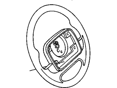 Chevy Beretta Steering Wheel - 17997261