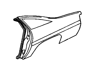 Chevy 14097716 Quarter Panel