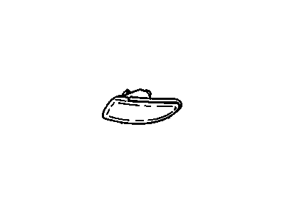 Pontiac 16521833 Parking & Side Lamp