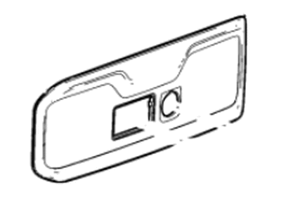 Chevy 86518265 Trim Plate