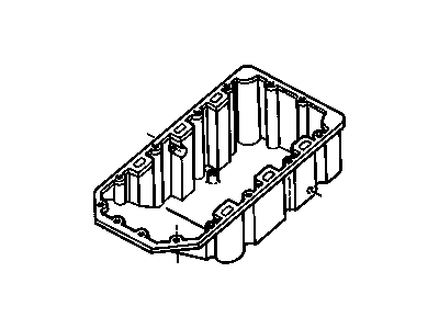 Chevy 10225138 Oil Pan