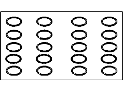 Chevy 93740227 RING KIT,PISTON(OVERSIZE)(0.50MM)