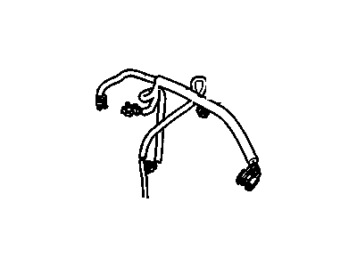 GM 12644912 Harness, Engine Wiring 12644912 GM Harness, Engine Wiring Illustration 1 of 1