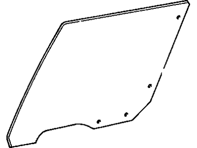 Chevy 20717302 Door Glass