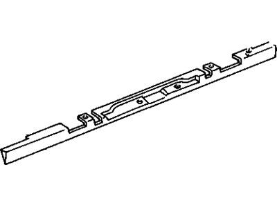 GM 15680493 Filler Panel, Black, Rear 15680493 GM Filler Panel, Black, Rear Illustration 1 of 1
