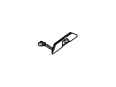 Buick 10115125 License Bracket