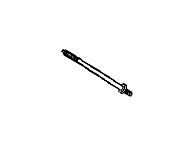 Chevy 15675351 STUD,TOOL STOWAGE(118MM LONG)(17.510)