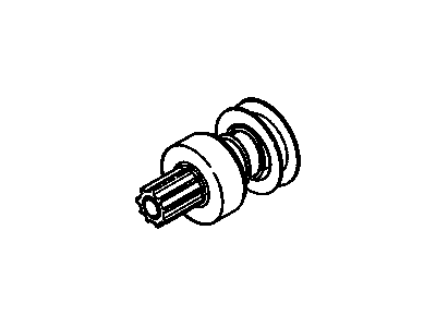 GMC C1500 Starter Drive - 10487536