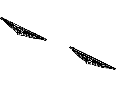 Oldsmobile Calais Windshield Wiper - 22155381