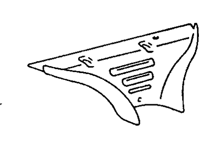 Chevy 94856793 Heat Shield