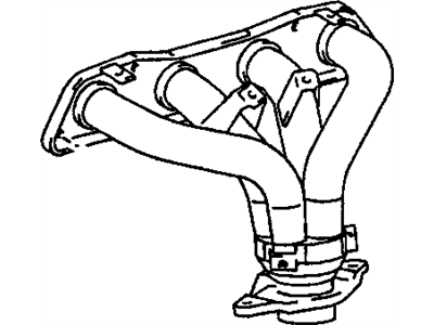 Chevy Prizm Exhaust Manifold - 94858430