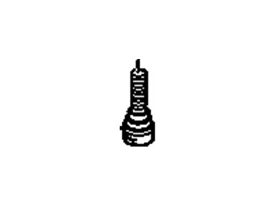 GM 15654658 Bumper, Front Axle And Axle Center 15654658 GM Bumper, Front Axle And Axle Center Illustration 1 of 1
