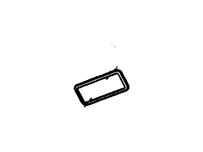Chevy 15975670 BEZEL,AUXILIARY HEATER & A/C CONTROL(NEUTRAL)(SHIPPED LOOSE)