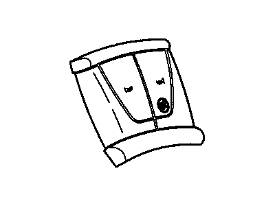 GM 16822376 Inflator Module 16822376 GM Inflator Module Illustration 1 of 1