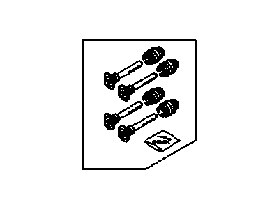 GM 93740249 Pin, Wheel Brake Cylinder/Caliper 93740249 GM Pin, Wheel Brake Cylinder/Caliper Illustration 1 of 1