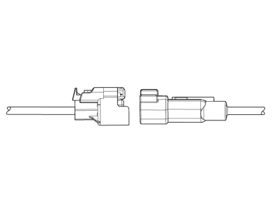 GMC 19369662 CONNECTOR KIT,CHASSIS WIRING HARNESS(INSTRUMENT PANEL HARNESS TO CHASSIS HARNESS)(BLACK)(16-WAY MALE)(W/O LEADS)(SIDE ELECTRIC CODE: X185)