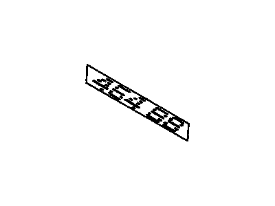 GMC 15622577 Decal