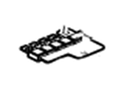 Buick 13315311 FUSE,FRONT COMPARTMENT FUSE BLOCK(PART OF 13)
