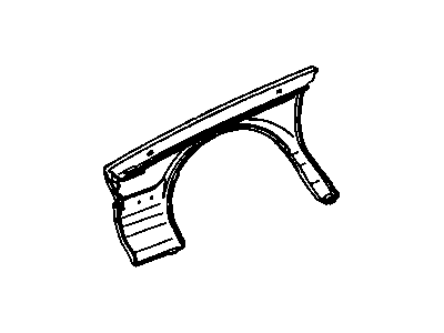 Chevy Celebrity Fender - 14086418