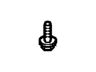 GM 15687110 Bolt, Transmission Mounting 15687110 GM Bolt, Transmission Mounting Illustration 1 of 1