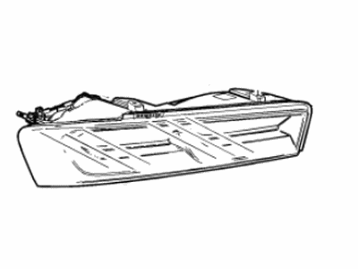 Chevy 84136776 LAMP,REAR STOP(INCLUDES 23-26)(2.679)(SERVICEABLE COMPONENT OF LAMP KIT 84364835, 84136777)