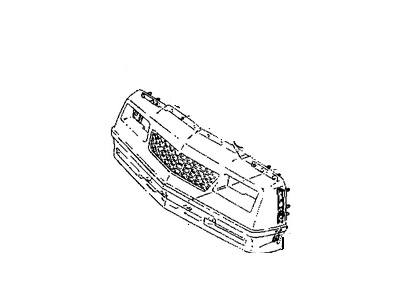 Chevy 16502362 Bumper Cover