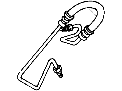 GMC C2500 Power Steering Hose - 7841688