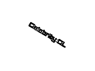 Chevy 20602995 Nameplate
