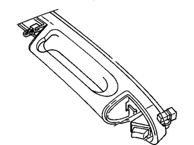 Chevy Caprice Interior Door Handle - 10176681