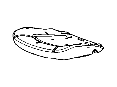 Cadillac 25994340 PAD,DRIVER SEAT CUSHION