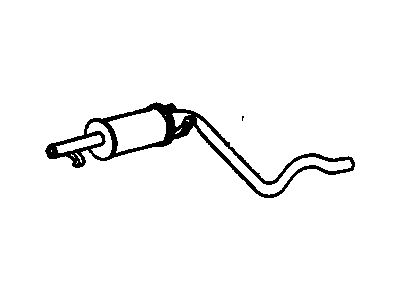 Pontiac 90352807 Center Pipe