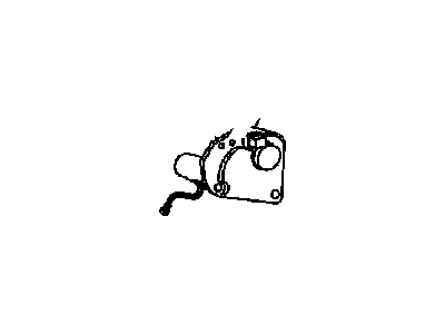 GM 12474401 Actuator, Transfer Case Shift Control 12474401 GM Actuator, Transfer Case Shift Control Illustration 1 of 1
