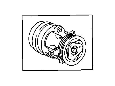 Oldsmobile A/C Compressor - 89018894