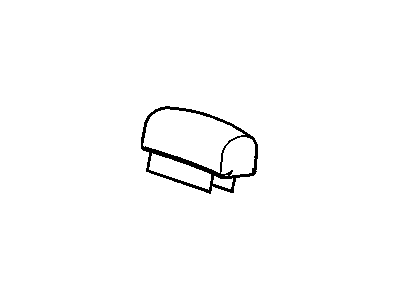 GMC 88976646 Headrest Cover
