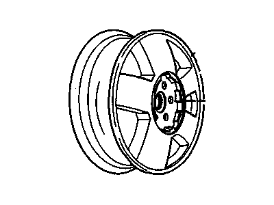 Buick 3634736 Wheel