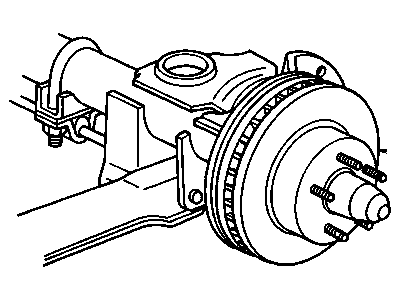 Pontiac 14026865 Rotor