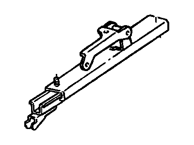 GM 16739551 Seat Track, Front Driver Side 16739551 GM Seat Track, Front Driver Side Illustration 1 of 1