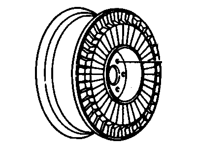 Buick 3635378 WHEEL,15X6(STAMPED SN)