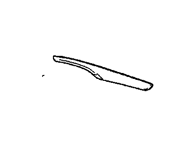 20778647 GM Applique, Front Door Trim Illustration 1 of 1