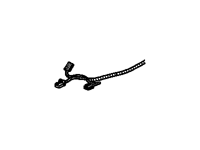 Chevy 22725740 HARNESS,FWD LAMP WIRING(INCLUDES 2)(W/ TEMPERATURE SENSOR)(HAS OVAL SHAPED FAN MOTOR CONNECTOR. 2ND DESIGN SEE 15883364.)