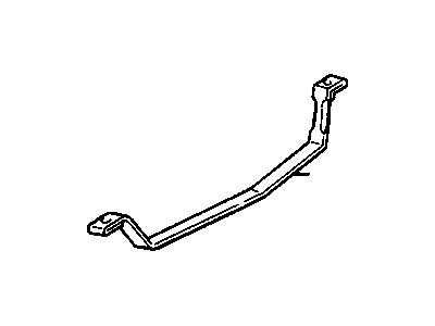 GM 10247795 Fuel Tank Strap 10247795 GM Fuel Tank Strap Illustration 1 of 1