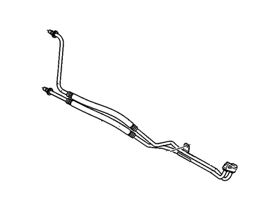 Chevy 25958962 HOSE,ENGINE OIL COOLER(INCLUDES 9,14)