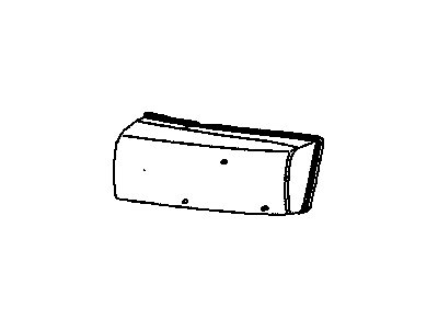 Oldsmobile 16514501 Lens & Housing