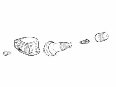 GMC Sierra EV TPMS Sensor - 86803857